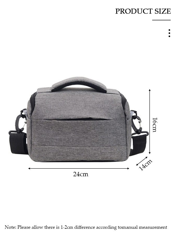 DUNISO Camera Bag Padded Camera Shoulder Bag for Photographers, Waterproof Camera Bags & Cases for SLR DSLR, Lenses, Accessories - Image 2