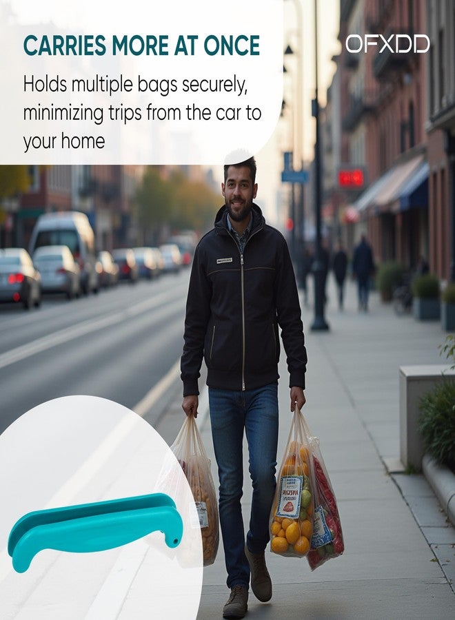 OFXDD Mighty Bag Carrier - Pack of 3 - Plastic Handle Grips for Grocery Bags Carrying - Handles for Tote - Grip Holder for Bag - Image 5