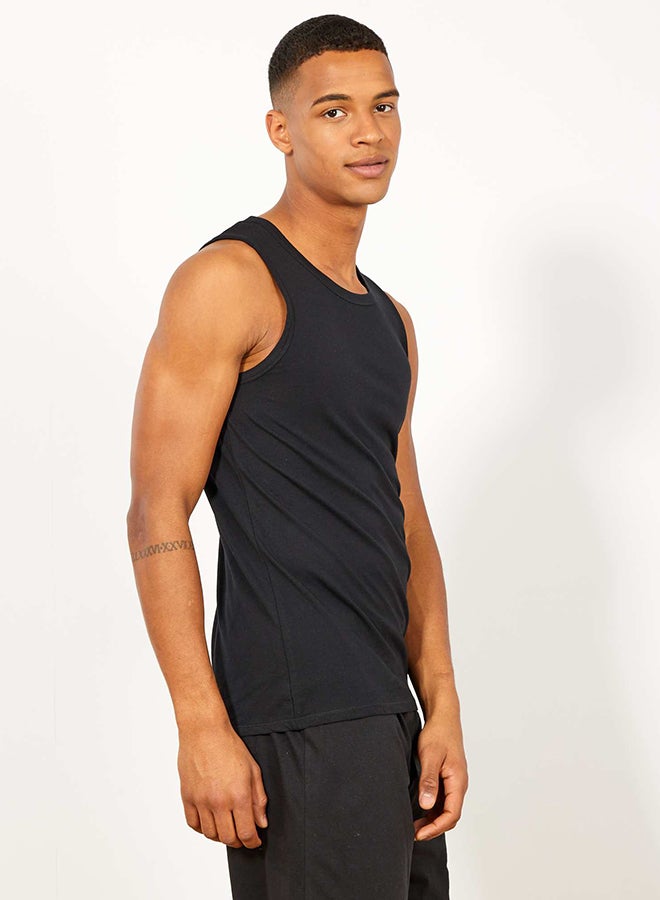 Kiabi Plain sleeveless pyjama top  - Image 5