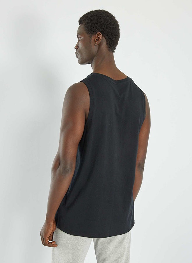 Kiabi Plain sleeveless pyjama top  - Image 2