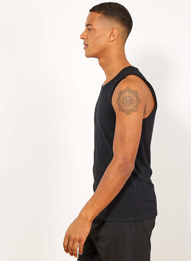 Kiabi Plain sleeveless pyjama top  - Image 4