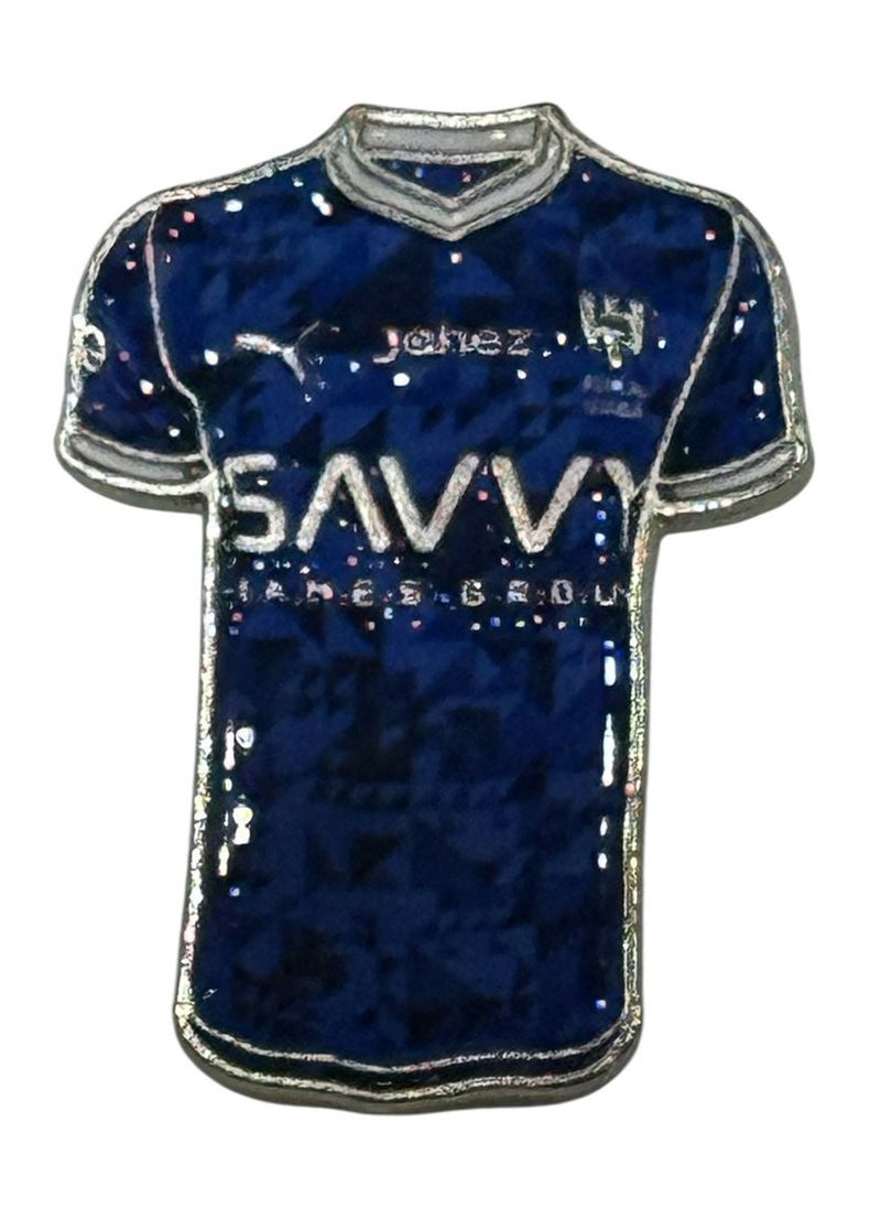 Al Hilal S.C Metal Sticker - Al Hilal Club Shirt 
