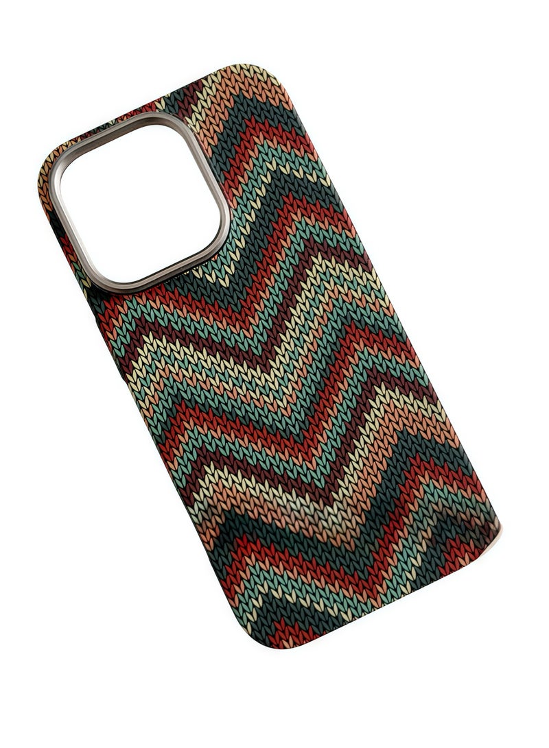 Suitable for iPhone 15 Pro Max,embossed,magnetic,night light,anti drop protective case - Image 1
