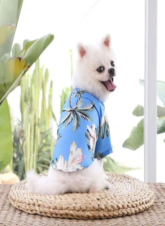 Lulala Dog Summer Shirt for Dogs - Lightweight & Breathable Tropical Print T-Shirt | Soft Comfortable Pet Clothing for Summer | Beach & Vacation Outfit for Small & Medium Dogs - Image 2