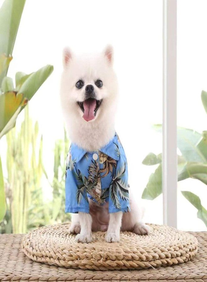 Lulala Dog Summer Shirt for Dogs - Lightweight & Breathable Tropical Print T-Shirt | Soft Comfortable Pet Clothing for Summer | Beach & Vacation Outfit for Small & Medium Dogs - Image 3