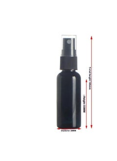 Pack Of 3 Empty black Spray Bottles 30ml-Small Plastic Spray Bottle, Empty Fine Mist Mini Travel Size Sprayer, Portable Refillable - pzsku/ZBDDB08B3B90D85793DDEZ/45/_/1728631636/371ab945-50b8-4937-a4b3-921408c0c16b