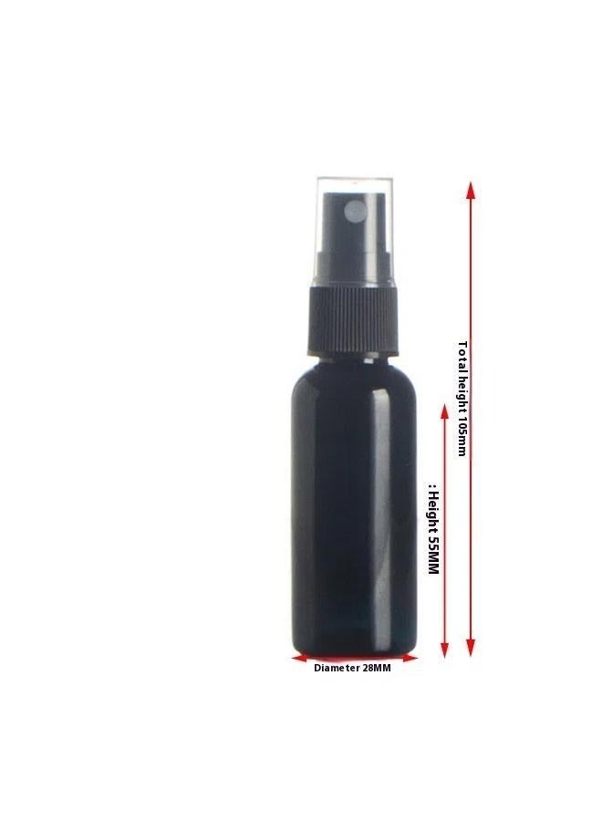 Pack Of 3 Empty black Spray Bottles 30ml-Small Plastic Spray Bottle, Empty Fine Mist Mini Travel Size Sprayer, Portable Refillable  - Image 3