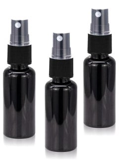 Pack Of 3 Empty black Spray Bottles 30ml-Small Plastic Spray Bottle, Empty Fine Mist Mini Travel Size Sprayer, Portable Refillable - pzsku/ZBDDB08B3B90D85793DDEZ/45/_/1728631637/a0d7cd1b-15fb-421b-a017-26fe71f95c5f