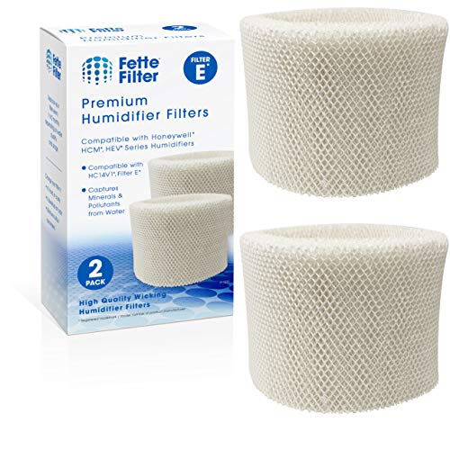 Fette Filter - Premium Material Humidifier Wicking Filters Compatible with Honeywell HC-14 Replacement Humidifier Filter E HC-14V1, HC-14, HC-14N. (Pack of 2) - Image 1