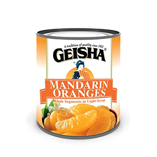 GEISHA Mandarin Oranges in Lite Syrup 11 OZ. (Pack of 24), Mandarin Orange | Kosher Certified － No Saturate & Trans Fat － Gluten Free - Image 1