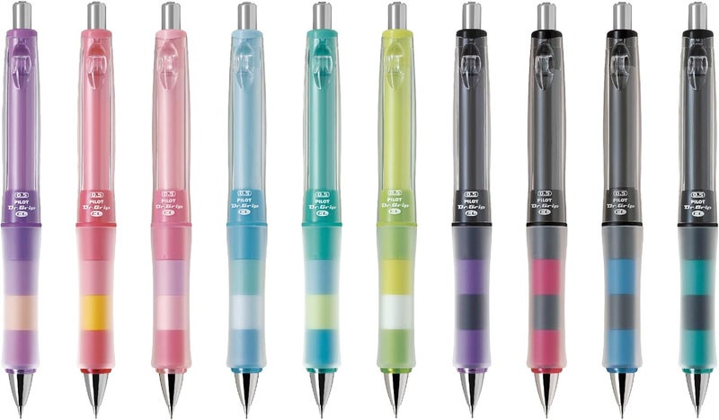 Pilot Dr. Grip CL Play Border Mechanical Pencil, 0.5mm, Floral Pink - Image 4