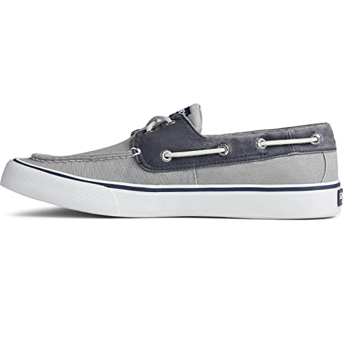 Sperry Men's Bahama II Boat Shoe, SW Grey/Navy, 9 M US - Image 5