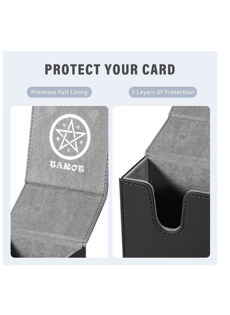 Y&D - Card Case Souvenir Storage Box Collector box Large Capacity Holds About 95 Pages for Most Standard Size Fold Top Design Not Included Cards - Image 1