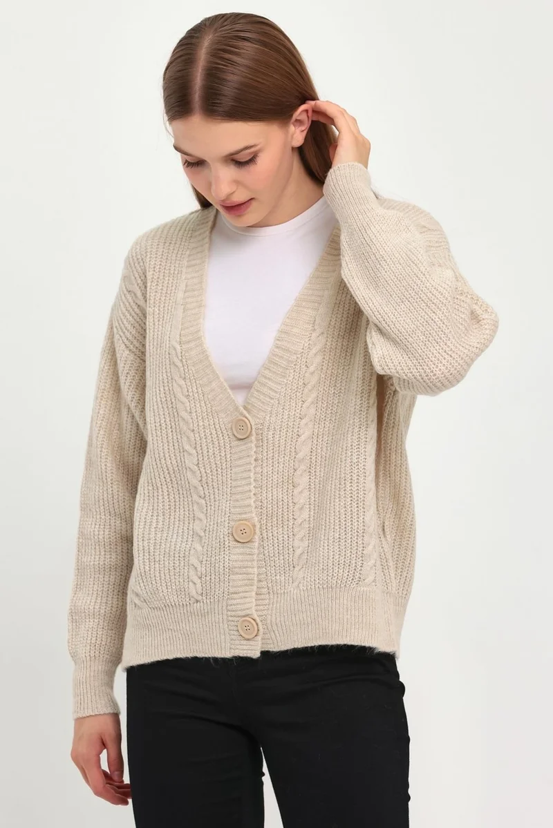 Alexander Gardi Buttoned Knitted Sweater Cardigan (B23-5801)