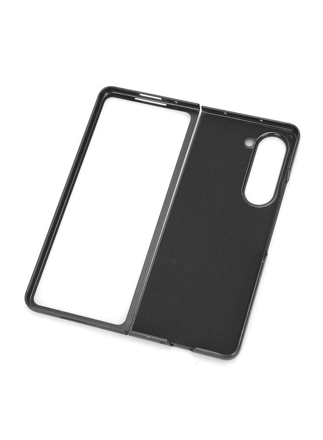 إيروريكس جراب لهاتف Samsung Galaxy Z Fold5 بغطاء خلفي بخياطة بنمط بقرة - Image 2