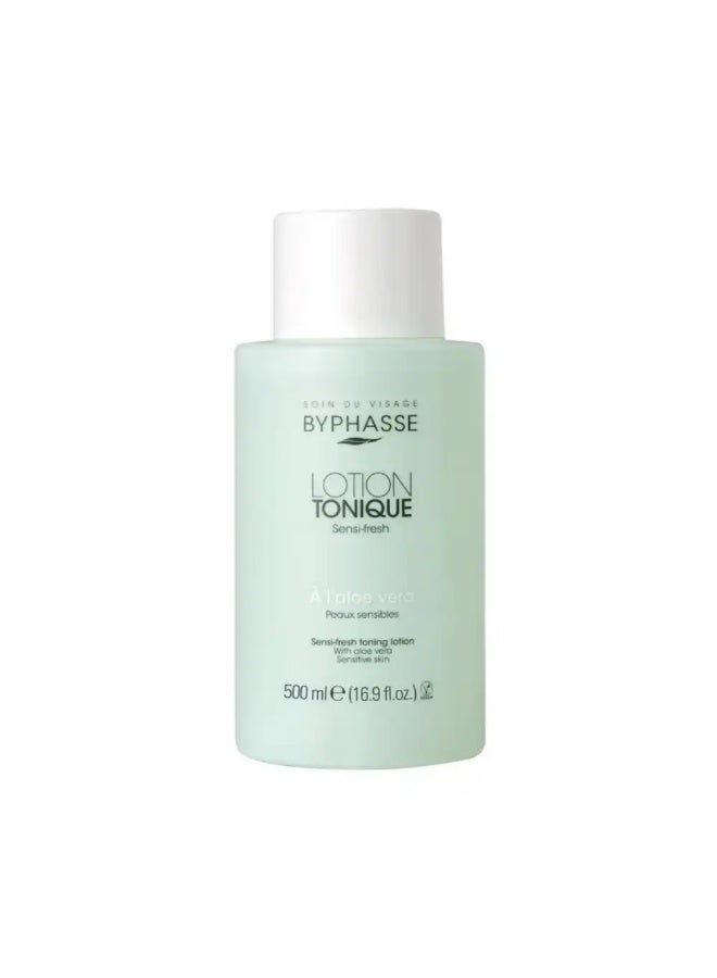 Byphasse Sensifresh Tonique Lotion With Aloe Vera For Sensitive Skin- 500ml