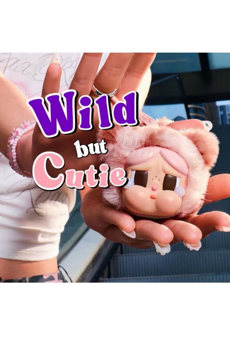 كراي بيبيز صندوق أعمى فردي من سلسلة Pop Mart CRYBABY Wild But Cutie المصنوعة من الفينيل، قطعة واحدة. - Image 2