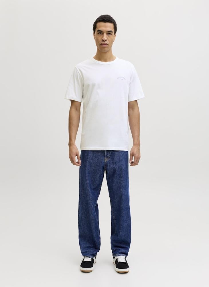 JACK & JONES Logo Crew Neck Regular Fit T-shirt - Image 3