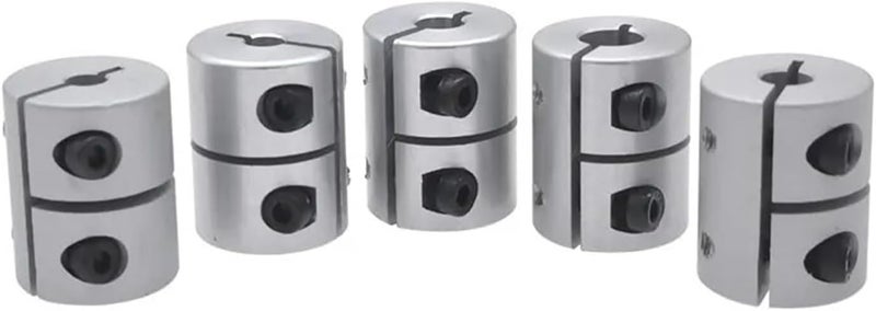Aluminium Alloy Rigid Shaft Coupler 6x6 35mm for 3D Printer Lead Screw Step Servo Motor - Image 1