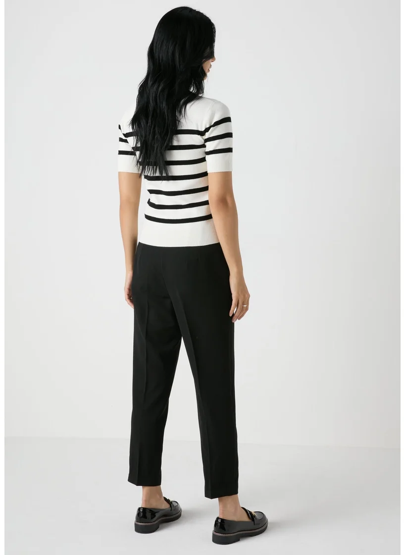 Matalan Et Vous black Tapered Trousers
