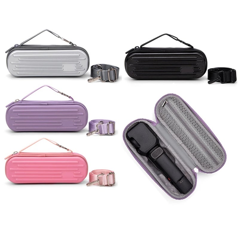 For Insta360 Luna Ultra Hard Case Waterproof Shockproof Lightweight Travel Storage Bag with Carry Strap and Mesh Pocket - Image 3