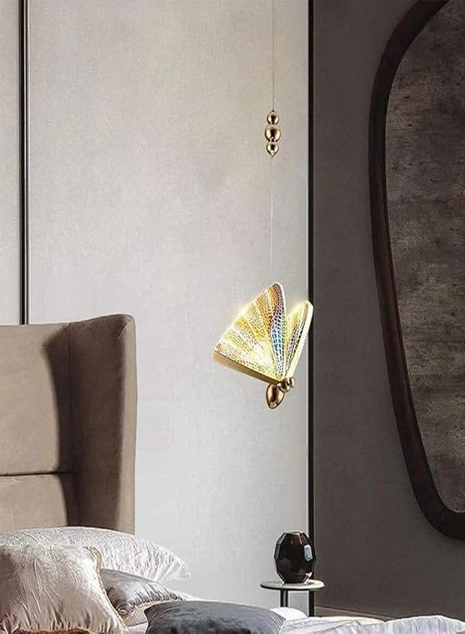 kinis Led Paradise Butterfly LED Pendant Lamp for Dinning Table/Bedroom/Living Room Hanging Lamp for Drying Room Ceiling Lamp Hanging Pendant Light for Home/Cafe/Restaurant/Bar, Pack of 2 - Image 3