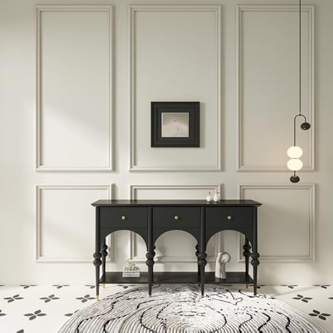 3 SETS WALL MOLDING KIT PRE-CUT WAINSCOT WALL PANEL PREMADE WAINSCOTING PANELS FOR INTERIOR MOLDED HOME MOULDING DECORATION SECTIONAL SIZE 42 X 18 MM - Image 1