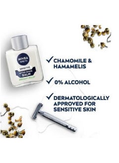 Nivea NIVEA MEN Sensitive Aftershave Balm - 100ml  - Image 4