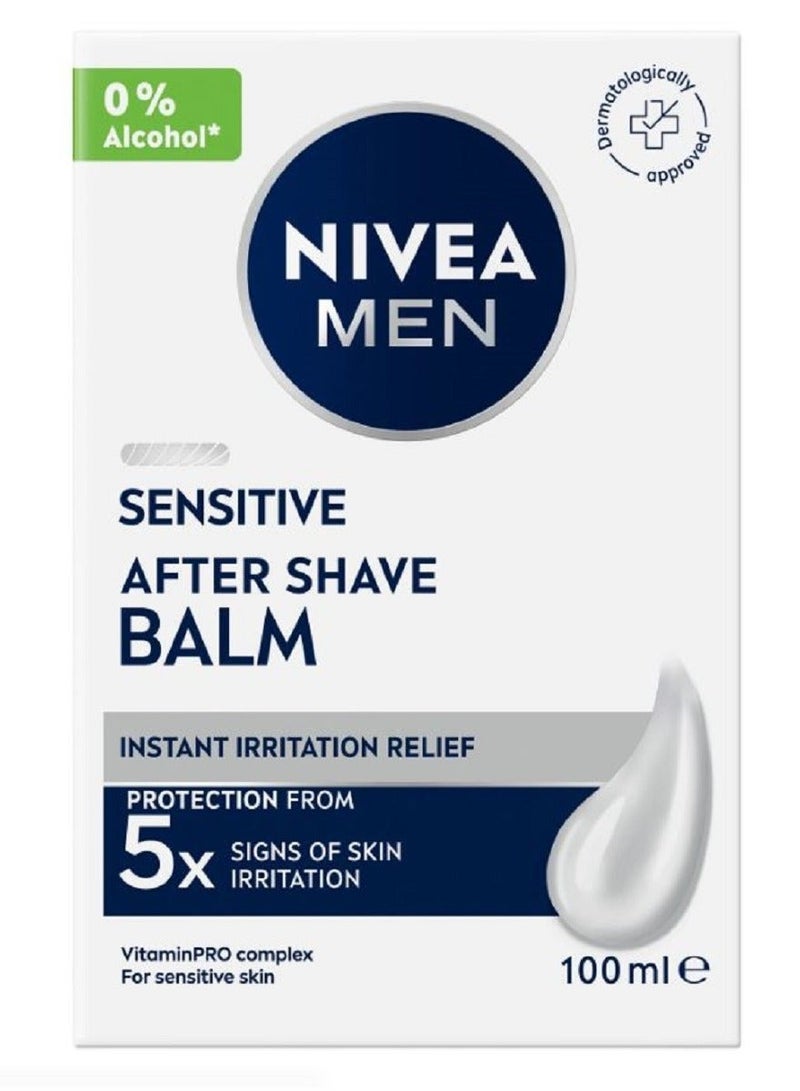 NIVEA MEN Sensitive Aftershave Balm - 100ml - Image 1