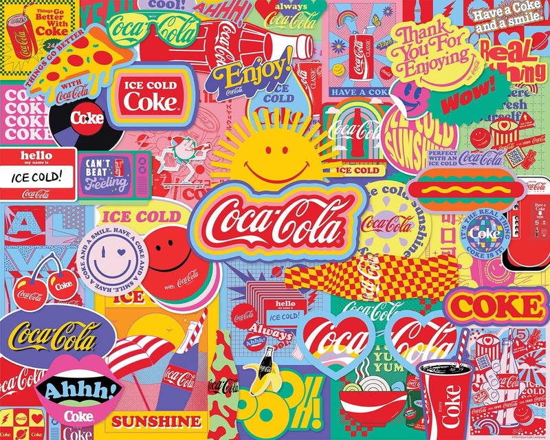 Springbok CocaCola Pop Art 1000 Piece Jigsaw Puzzle for Adults Unique Cut Pieces Made in USA - Image 3