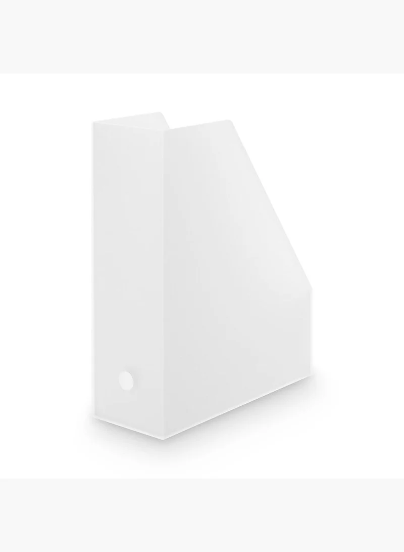 MUJI White Desk Organizer Document Holder