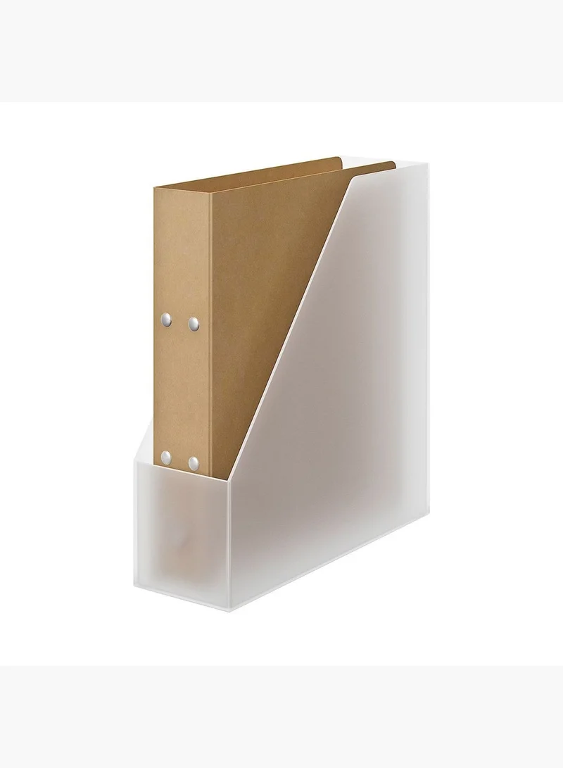 MUJI White Desk Organizer Document Holder