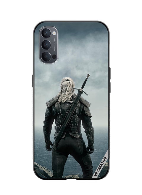 Protective Case Cover For Oppo Reno4 Pro 5G The Witcher Design Multicolour