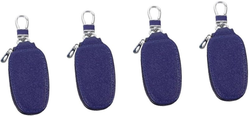 5 Pieces PU Leather Key Holder Case Splashproof Multi Functional For Men Women - Image 1