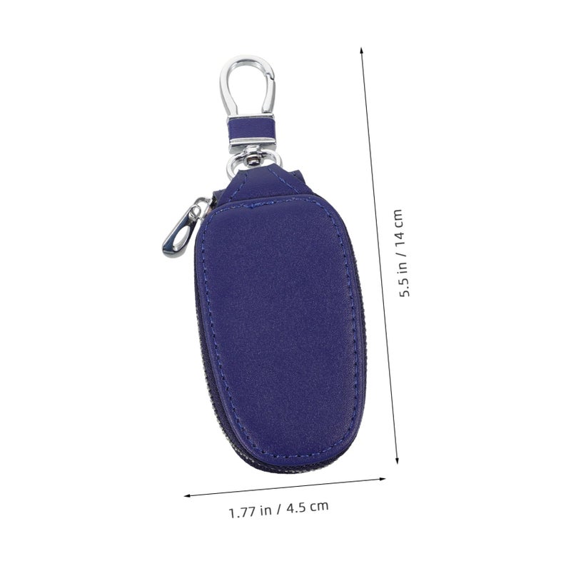 5 Pieces PU Leather Key Holder Case Splashproof Multi Functional For Men Women - Image 4