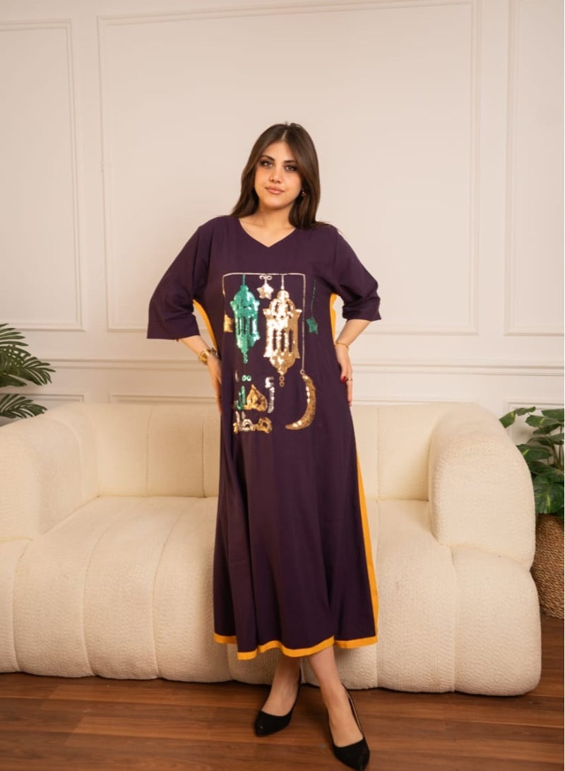 Brides Midi jalabiya Ahla Ramadan A462 - Image 1