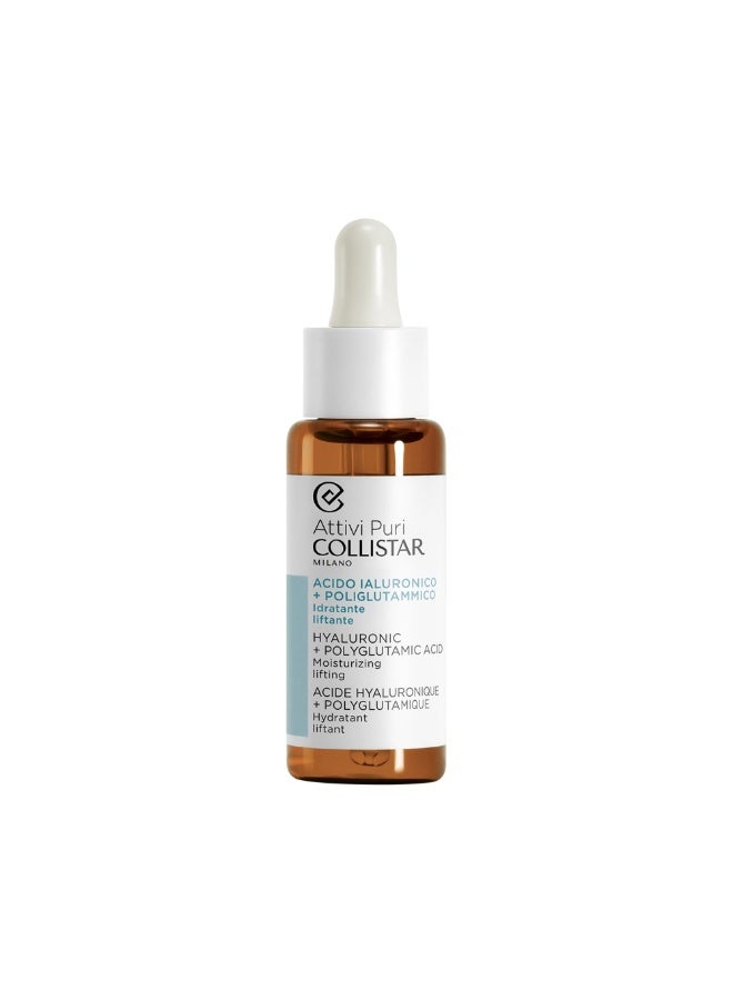 Collistar Pure Actives Hyaluronic + Polyglutamic Acid Serum 30ml - Image 3