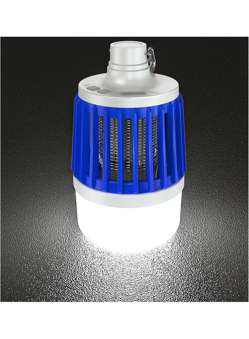 جهاز 2 في 1 لقتل البعوض والحشرات + مصباح LED قابل لإعادة الشحن عبر منفذ USB  (للاستخدام الداخلي والخارجي) - Image 1