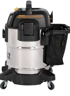 DEWALT Stainless Steel Wet & Dry Vacuum Cleaner 38 Litre with 2.1m Hose DXV38S, Heavy Duty Vacuum, Carpet Cleaner  - Image 3