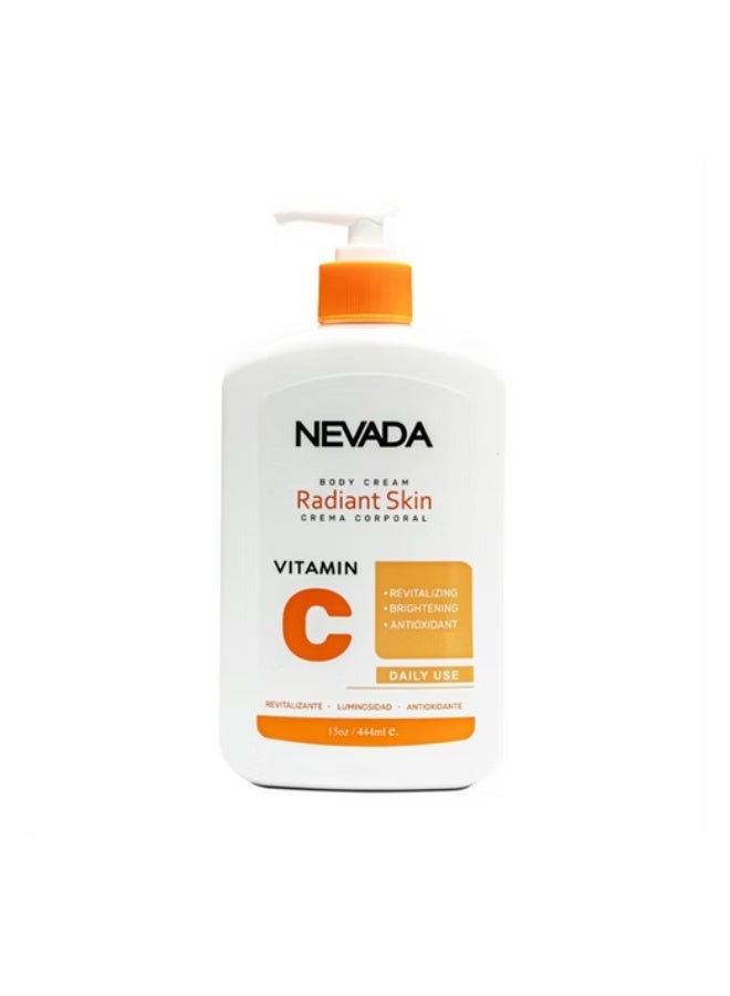 Nevada Vitamin C Body Cream 444ml - Image 1