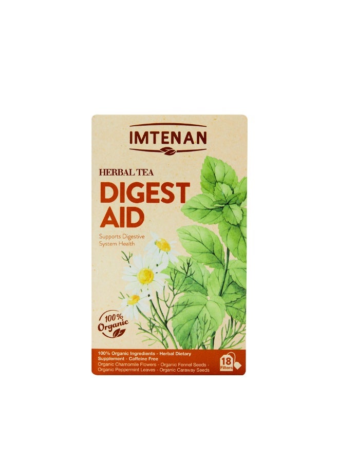 Imtenan Digest Aid Tea 18 Teabag - Image 2