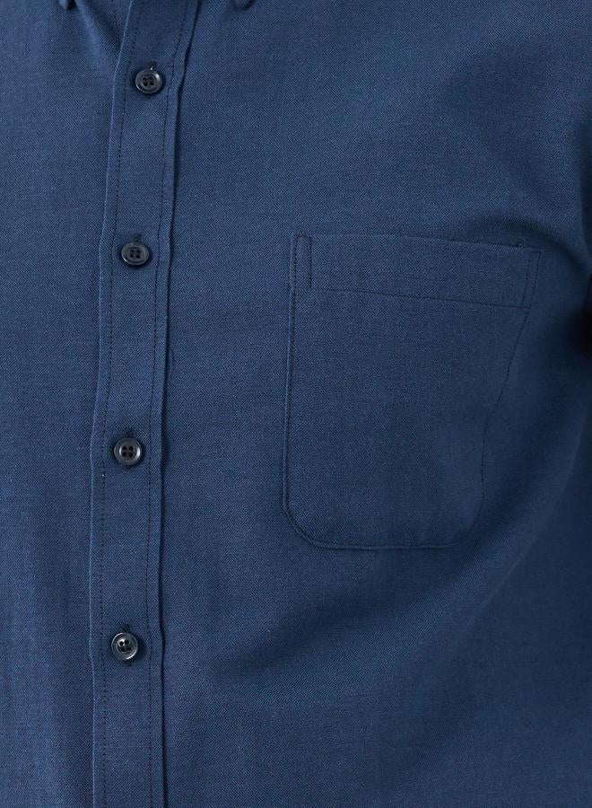 Styli Regular Fit Buttoned Long Sleeve Shirt - Image 4