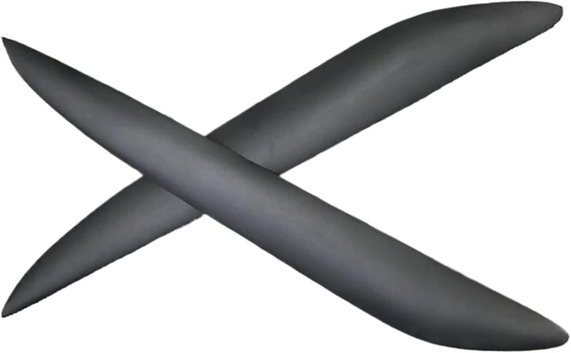 Vuzmode Carbon Fiber Headlight Eyebrows for Mazda 3 - Image 1