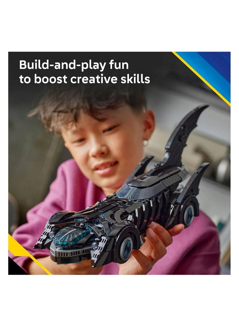 LEGO DC Batman: Batman Forever Batmobile Super Hero Toy, Bedroom Decor for Kids 76304 - 909 Pieces - Image 4