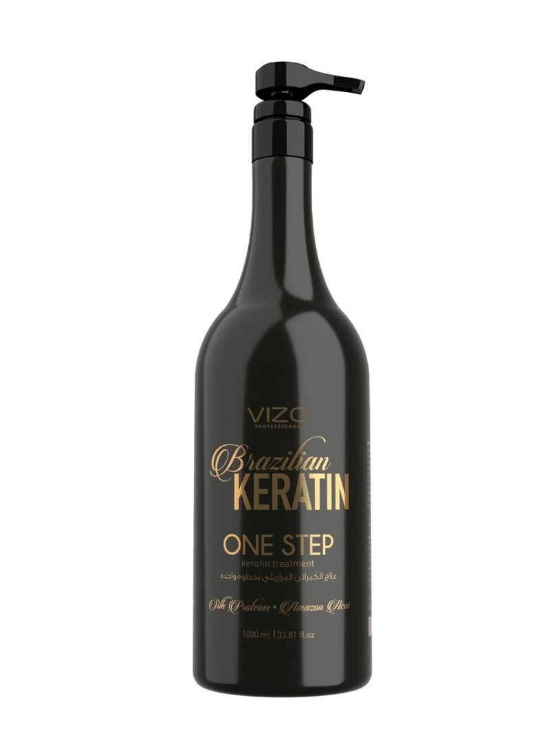 VIZO - VIZO Brazilian One Step Keratin Treatment 1L - Image 1