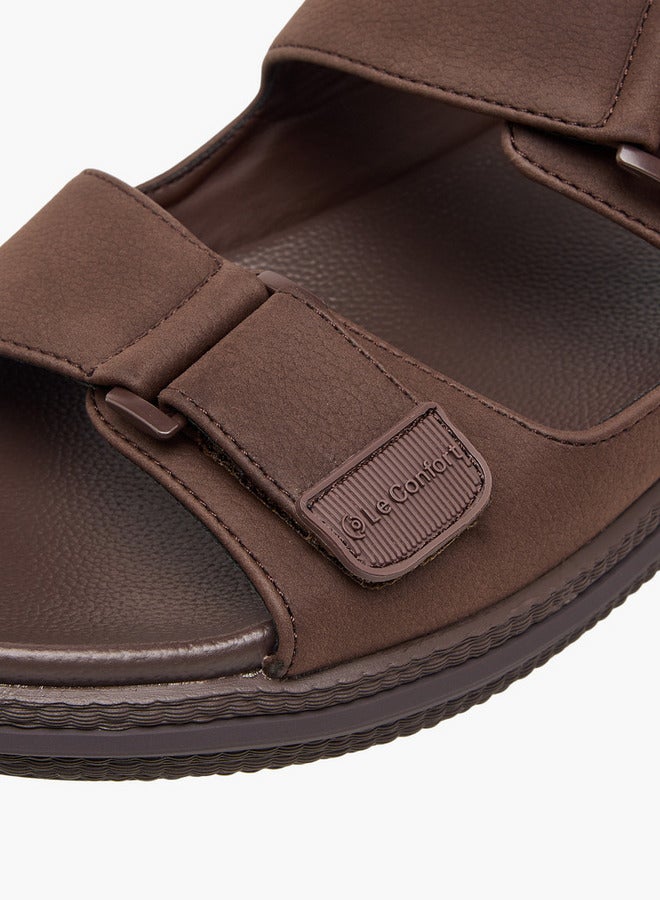 Le Confort Men Textured Slip-On Comfort Sandals  - Image 4