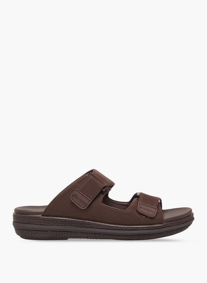 Le Confort Men Textured Slip-On Comfort Sandals