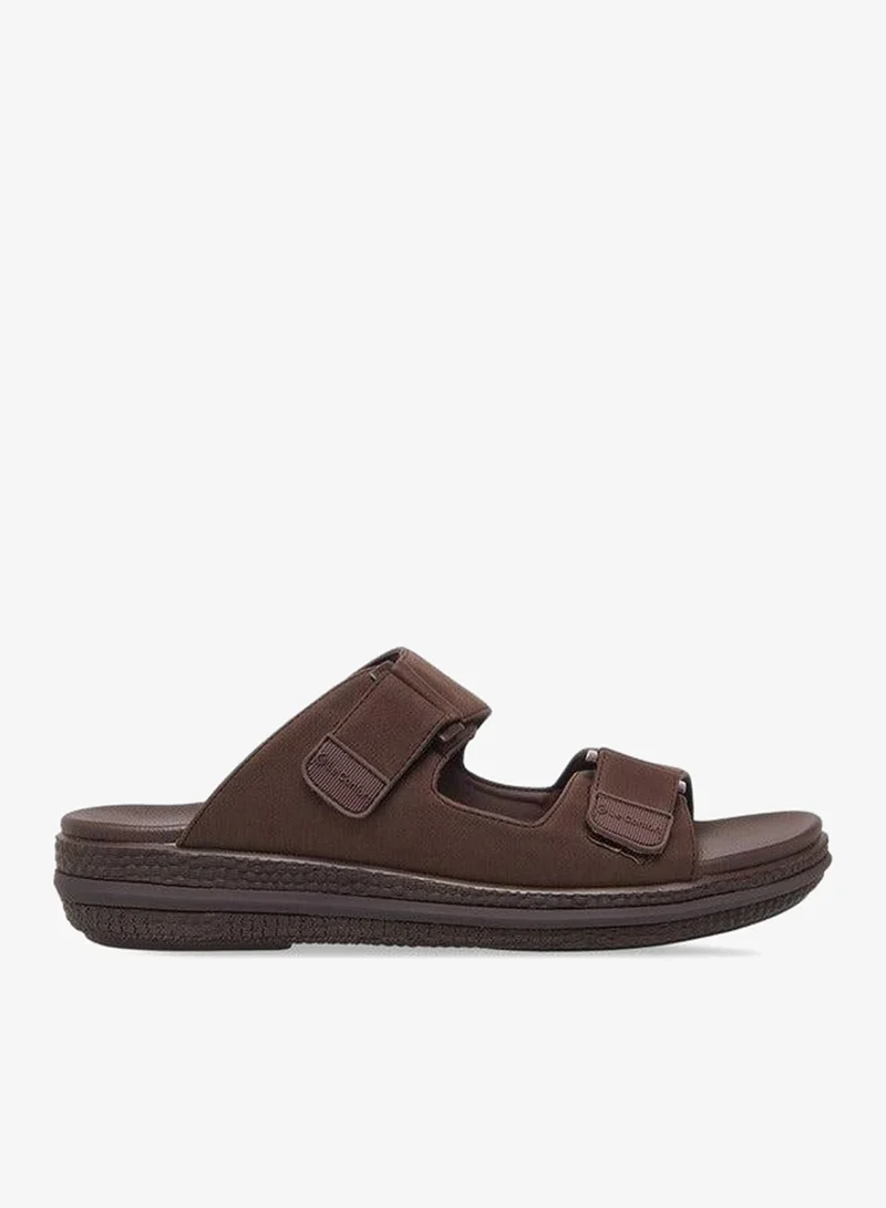 Le Confort Men Textured Slip-On Comfort Sandals