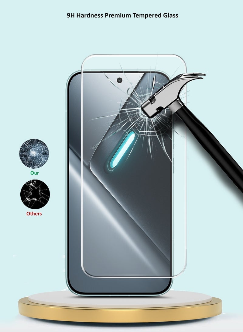 GMAX [2 PACK] Xiaomi Poco X8 Pro Max 5G 2026 GMAX Premium Series Curved Edges 9H 2.5D Tempered Glass Screen Protector - Clear - Image 5