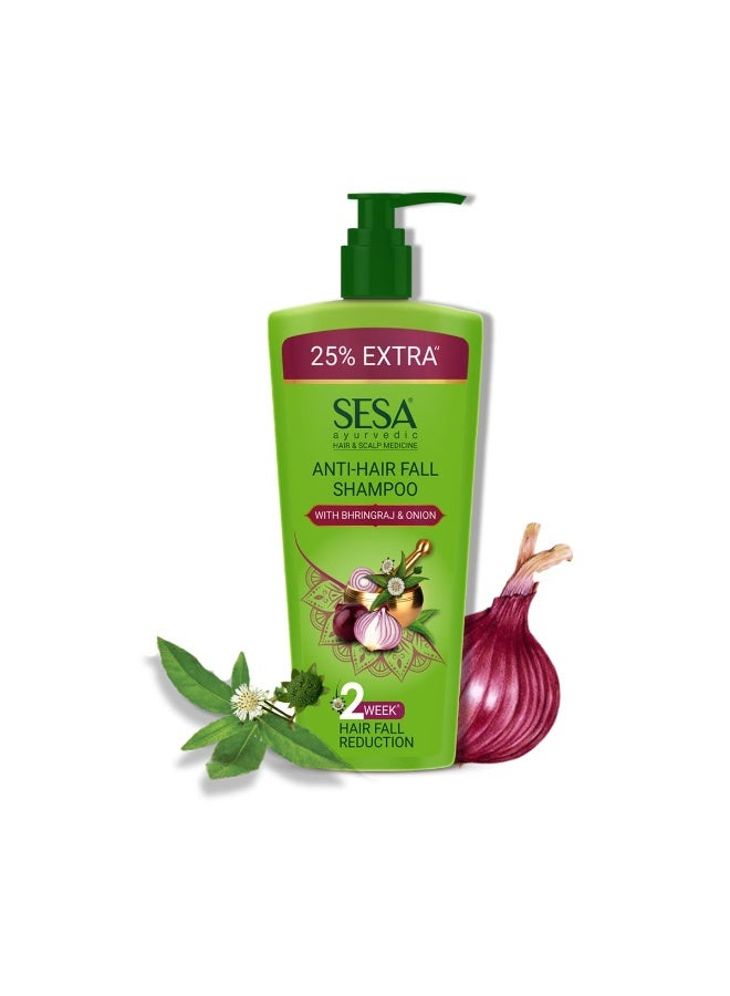SESA Ayurvedic Anti Hairfall Shampoo For Dry And Frizzy Hair Reduces Hairfall Made With 6 Ayurvedic Herbs Paraben Free Shampoo - 500ml - Image 1